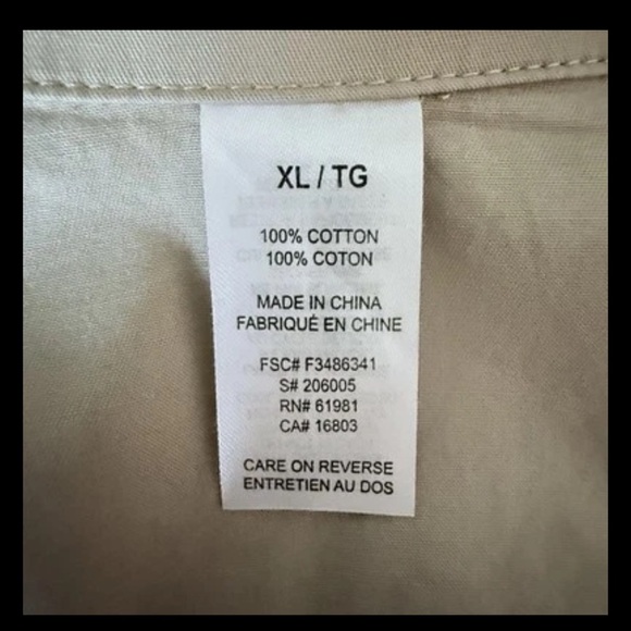 Vintage 2 Piece Women’s Double Breasted Trench Coat XL Tan Beige Belt Pockets - Picture 12 of 14